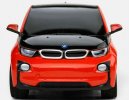 1:24 Scale Kids Full Functions Red / Silver R/C BMW I3 Toy