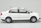 1:18 Scale White / Blue / Silver Diecast VW POLO Model