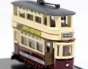 Mini Scale Oxford Die-Cast Double Decker Cardiff Tram Model