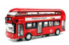 1:32 Blue /Red /White Kids Die-Cast London Double-Decker Bus Toy