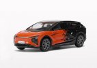 1:64 Scale Orange-Black Diecast 2021 HiPhi X SUV Model