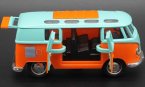 Kids Pink / Orange / Red / Blue 1:32 Scale Diecast VW Bus Toy