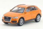 Red / Orange/ White Kids 1:36 Scale Welly Diecast Audi Q3 Toy