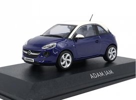 1:43 Scale Blue Diecast Opel Adam JAM Model
