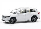 1:64 Scale White Diecast 2022 Geely Xingyue L Thor Hi-X Model