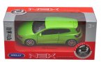 White / Green 1:36 Scale Kids Welly Diecast VW Scirocco Toy