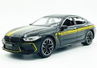 Kids 1:24 Red / Black / Green Diecast BMW M8 Competition Toy