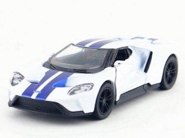1:38 Gray / Red / Blue / White Kids Diecast 2017 Ford GT Toy