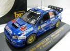 Blue 1:43 NO.25 IXO Diecast Subaru Impreza WRC 2005 Car Model