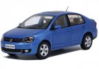 Blue / Gray 1:18 Scale Diecast VW Polo Model