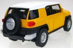 Yellow / Blue Kids 1:36 Welly Diecast Toyota FJ Cruiser Toy