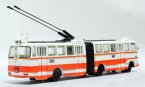 1:76 Orange NO. 26 ShangHai SK561GF Diecast Trolley Bus Model