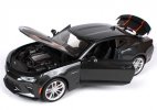 Black 1:18 Scale Maisto Diecast 2017 Chevrolet Camaro Model