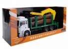 Kids 1:32 Scale White-Green Germany MAN Lift Truck Toy