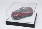 1:43 Scale Wine Red / Black Diecast Renault Kadjar Model