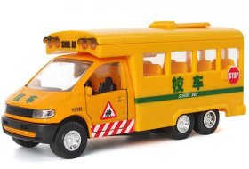 1:32 scale Kids Alloy Made Yellow School Bus Toy