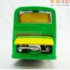 Kids Bright Yellow-Green Pull-Back Function City Bus Toy