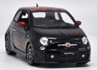 Red / Black 1:18 Scale Bburago Diecast Fiat Abarth 500 Model