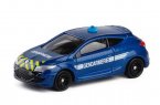 Blue NO.44 Kids Diecast Renault Megane Sport Gendarmerie Toy