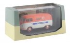 1:43 Scale Orange-White VW Transporter T1a 1951 Bus Model