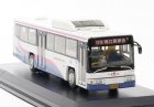 1:76 Scale White Rv-model GuangZhou City Bus Model