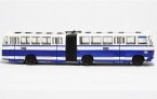 Blue 1:76 Scale NO. 68 ShangHai SK661F Diecast Bus Model