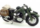 Tinplate Army Green 1:6 Vintage 1923 BMW R32 Motorcycle Model