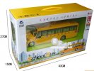 Full Function Large Scale Yellow RC Chinese Style School Bus Toy