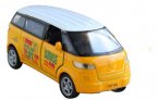Kids Yellow / Orange / Green Mini Scale Die-Cast City Bus Toy