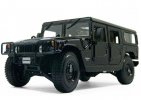 Black / Red 1:18 Scale Maisto Diecast Hummer H1 Model