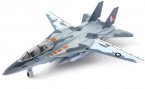 Pull-Back Function White / Orange /Gray Kids F-14 Tomcat Fighter