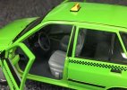 1:24 Scale Green Welly Iran Taxi Diecast Kia Pride Model