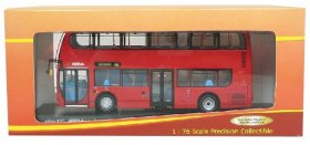 1:76 Scale Red CMNL Britain E400 Double-decker ARRIVA Bus Model