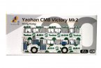 White Hong Kong CMB Victory MK2 Diecast Double Decker Bus Toy