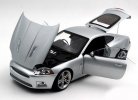 Silver /Black 1:18 Scale Autoart Diecast Jaguar XKR Coupe Model