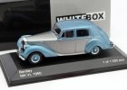 1:43 Blue-Silver WhiteBox Diecast 1950 Bentley MK VI Car Model
