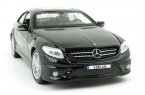 1:24 Scale Black / Silver Diecast Mercedes-Benz CL63 AMG Model