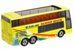 Kids Yellow Tomica 1:156 Die-cast Double Decker HATO Bus Toy