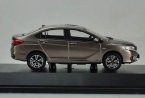 Gray / White / Red 1:43 Scale Diecast Honda Greiz Model
