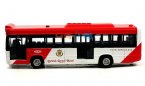 Diecast Kids Red / Yellow Pull-back Function Toy City Bus