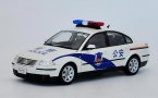 1:18 Welly Police Diecast 2001 VW Passat Seden Model