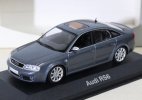 1:43 Scale Deep Gray Minichamps Diecast 2002 Audi RS 6 Model