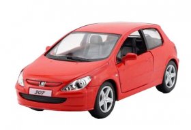 Blue / Green / Red / Silver 1:32 Kids Diecast PEUGEOT 307 Toy