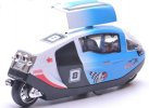 Blue / White / Red / Orange 1:12 Die-Cast Racing Motorcycle Toy