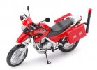 Red / Blue / Yellow 1:12 Scale Diecast BMW F650GS Model