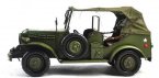 Tinplate Medium Size Army Green 1942 Army Jeep Model