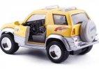 1:24 Scale Kids Red / Yellow Diecast Toyota RAV4 Toy