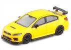 Blue / White / Yellow Diecast 2016 Subaru Impreza WRX STI Toy