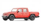 1:64 Blue / Red / Silver Diecast Jeep Gladiator Pickup Truck Toy