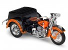 Orange / Black 1:18 Scale Diecast Harley Davidson Model